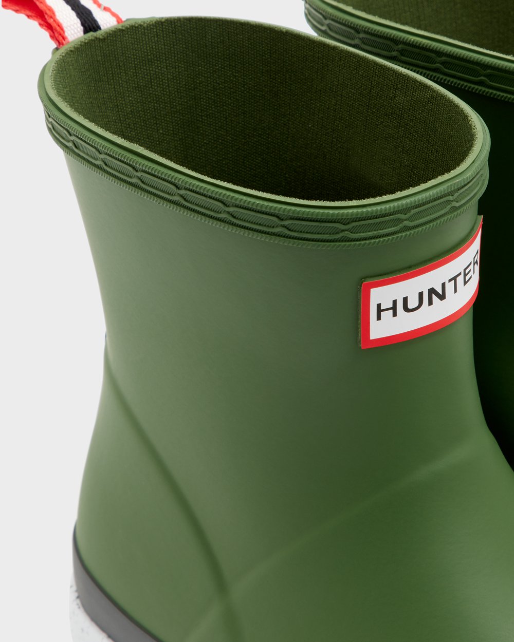 Botas Play Hunter Feminina Verdes/Branco - Original Short Speckle Rain - 82IDYPWBF